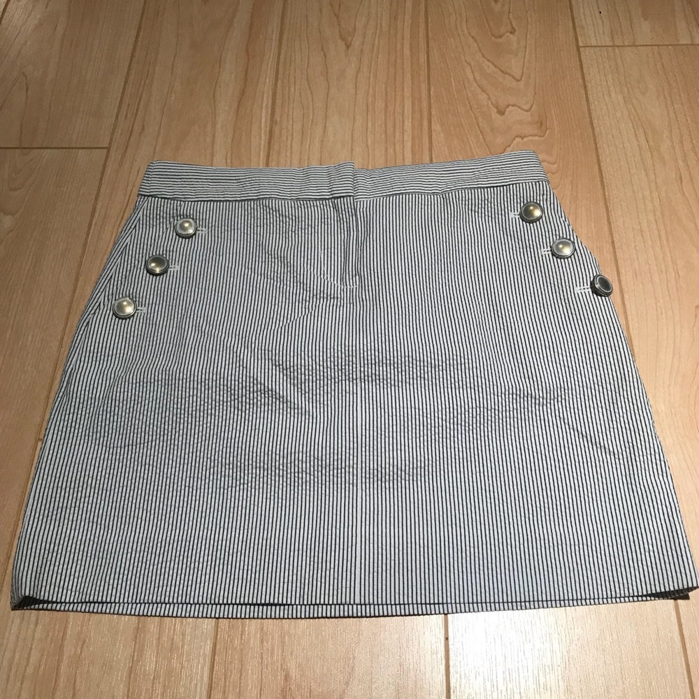 J. Crew Seersucker skirt in size 0